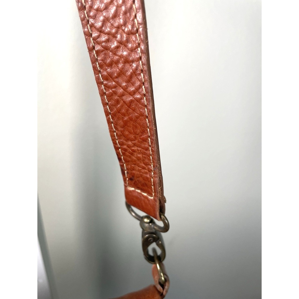 Buffalo Jackson Brown Leather Fold Over Crossbody  Bag Handbag Purse Madison - Picture 10 of 14